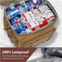  Tactical-Style Insulated Cooler Bag with Bottle Holder